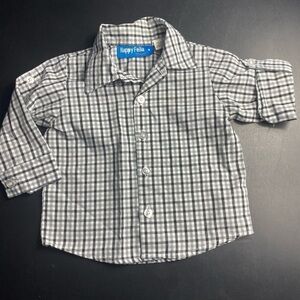 Happy Fella button down dress shirt size 12 month